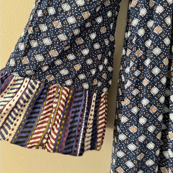 Easel Anthropologie Tunic Oversized Blouse Top Size S - Picture 4 of 9